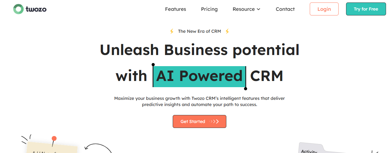 Twozo CRM Screenshot 3